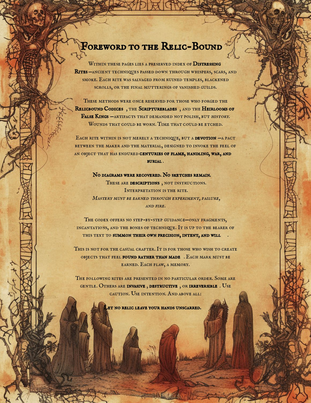 Leather Aging Techniques PDF | Vault Codex of Distressing Rites