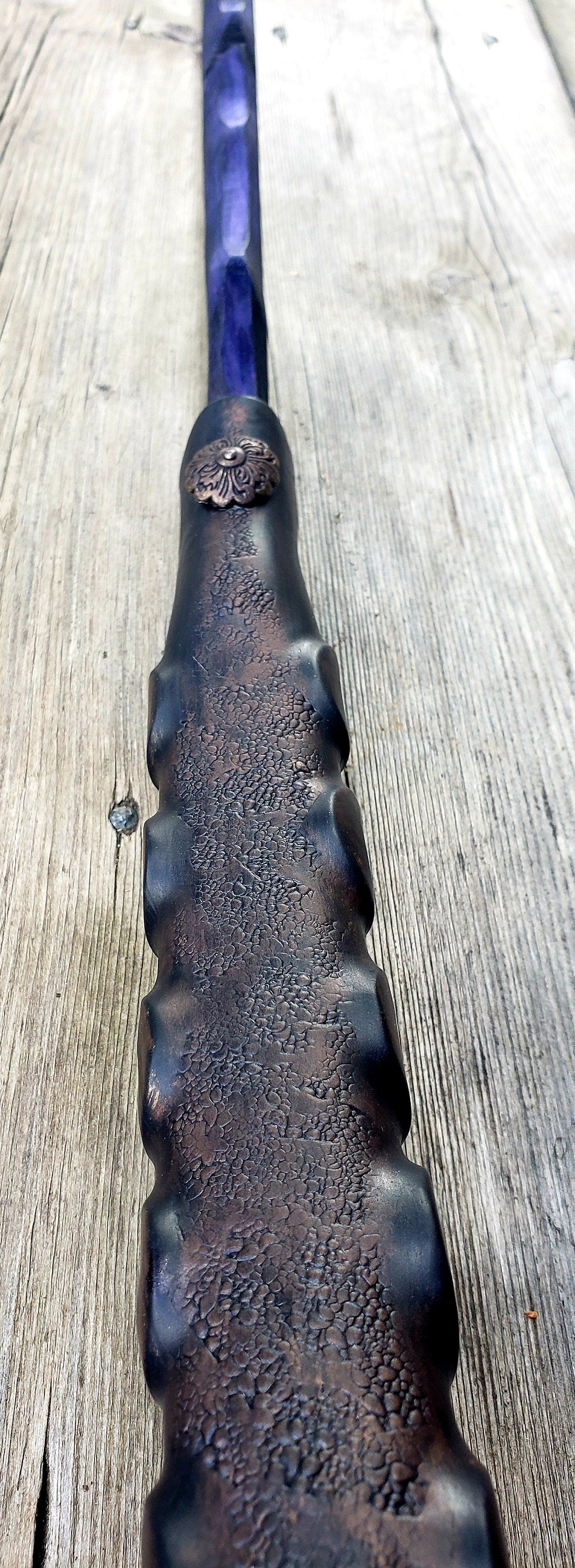 Omen Recurve Bow – Handcrafted Scythian-Inspired Functional Bow | Leather Grip Fantasy Archery for LARP & Display