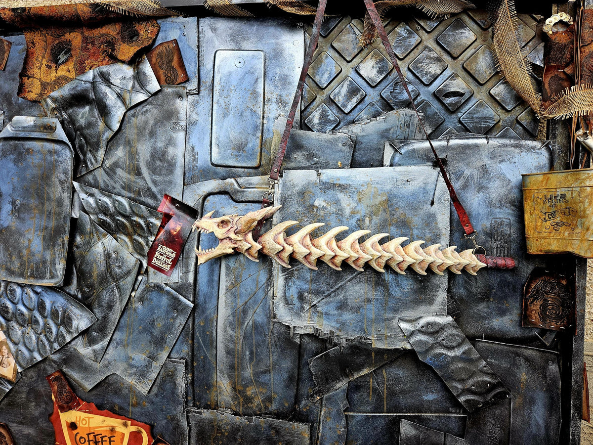 Bloodfire – 145 FPS Dragon Spine Nerf Blowgun | Functional Fantasy Weapon for Cosplay, LARP, and Wasteland Builds