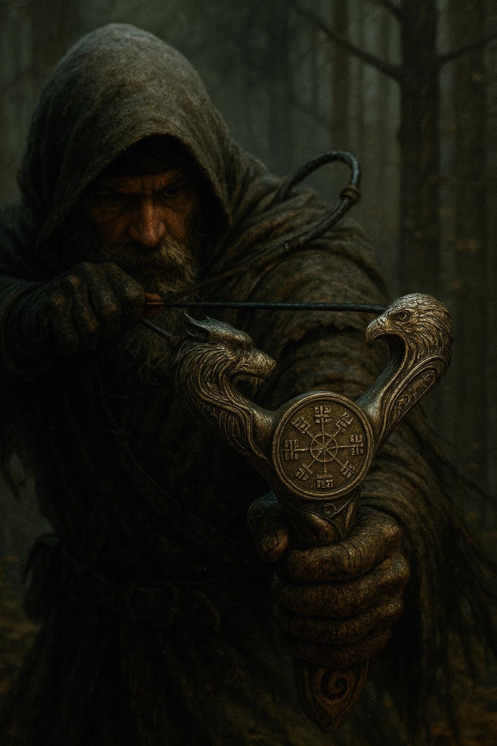 Viking Slingshot: Fenrir's Oath, Norse Mythology Relic
