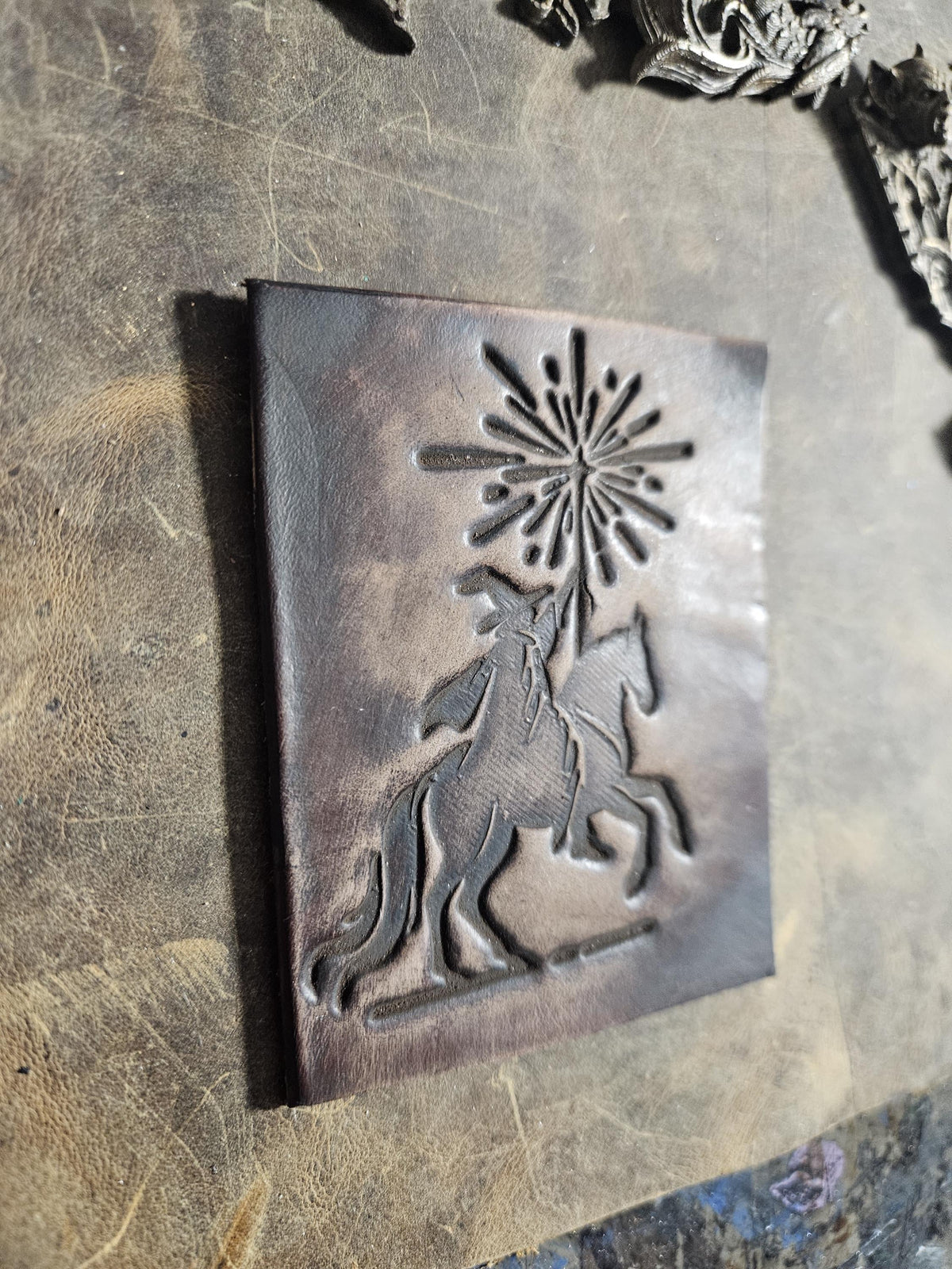 Wizard Stamp Leather Stamp,LOTR, Gandalf Inspired Stamp