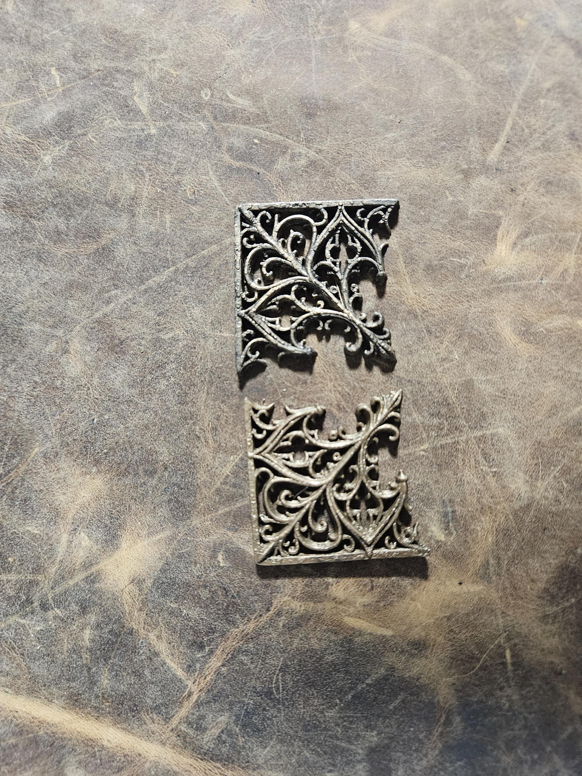 Gothic Tracery Book Corners — Cathedral Filigree Relic Set (4 Corners)