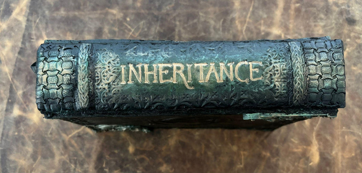 Hand-Tooled Leather Bound Book • Dragon Emblem, Inheritance Cycle Collector Edition