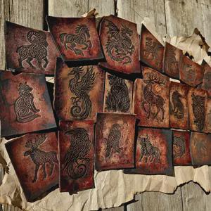 3 Leather Stamps – Choose Any Three Designs \ Artisan Leatherworking Tools | Maker Bundle