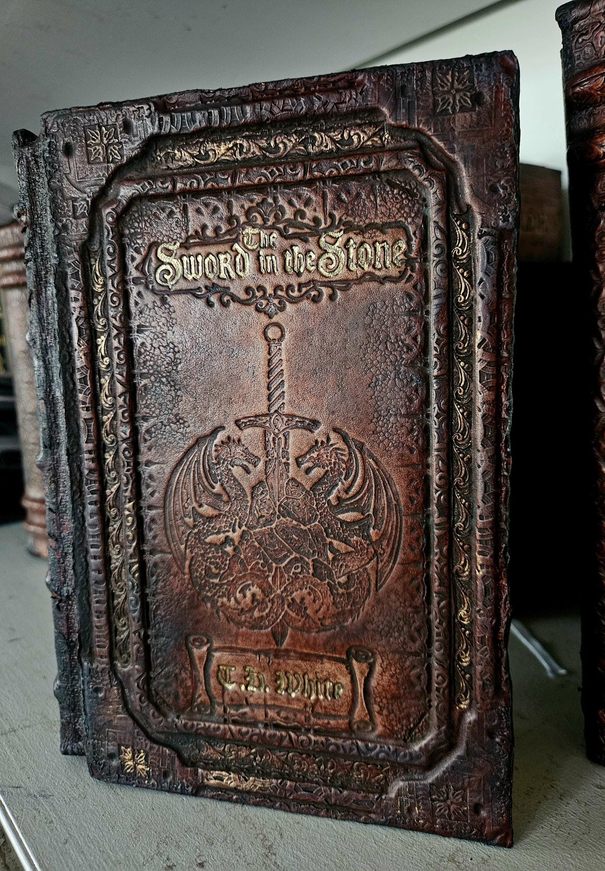 The Sword in the Stone | 1/1 First Edition Leather Rebinding