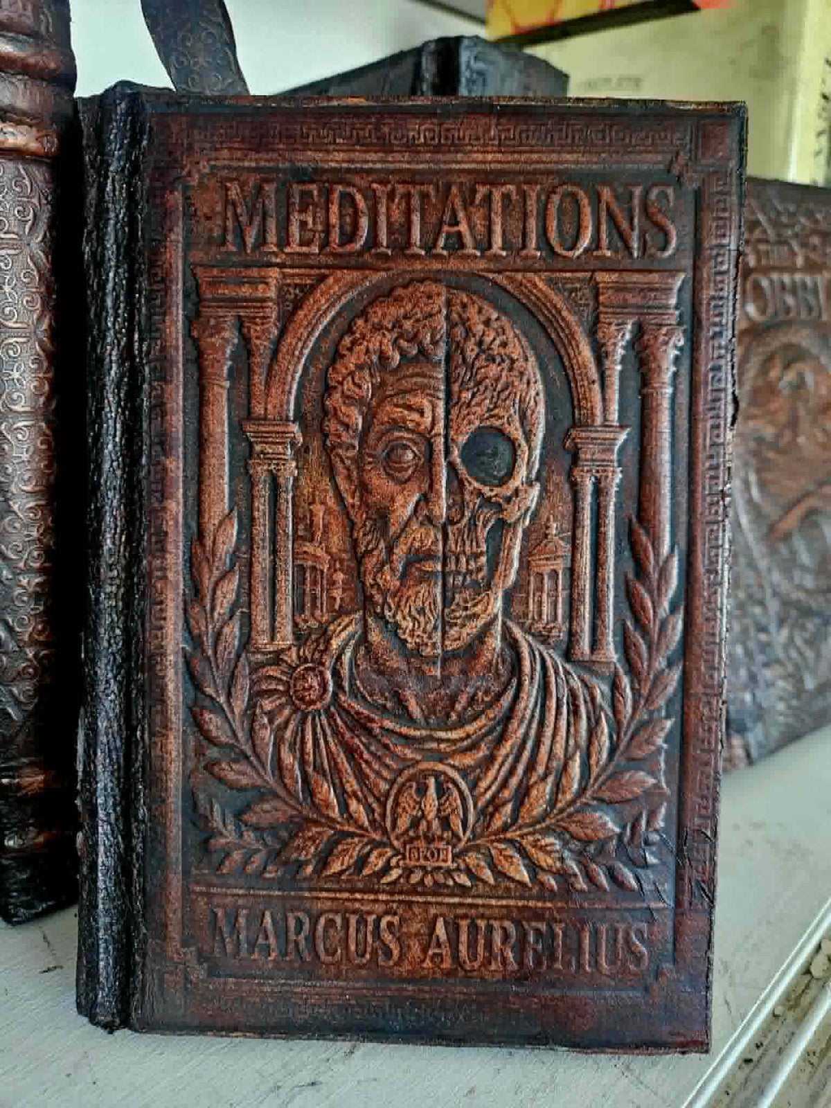 Meditations by Marcus Aurelius | Relic Edition Leather-Bound Book
