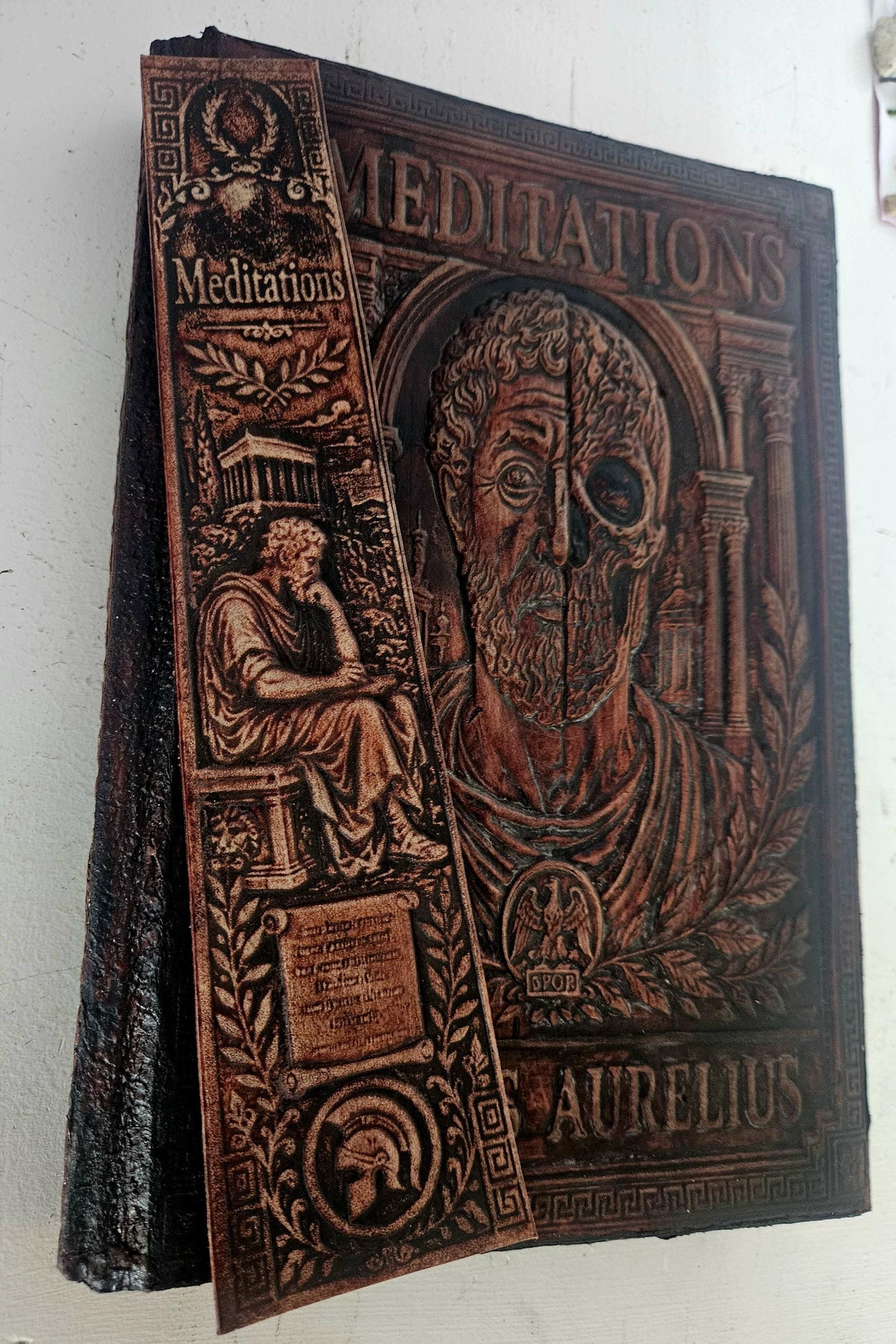 Meditations by Marcus Aurelius | Relic Edition Leather-Bound Book
