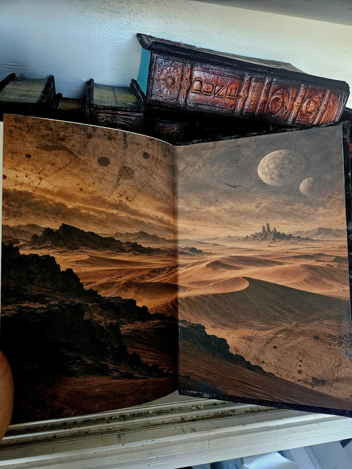 Dune | Hand-Bound Leather Omnibus | Frank Herbert Trilogy