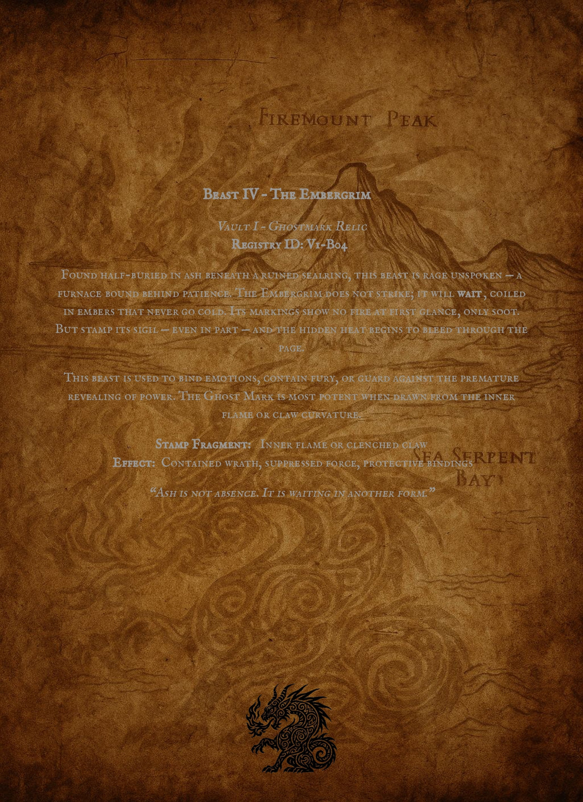 Codex Bestiarum: Vault I – Phantoms of the Seal