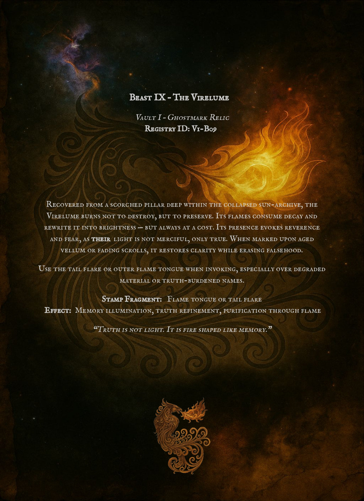 Codex Bestiarum: Vault I – Phantoms of the Seal
