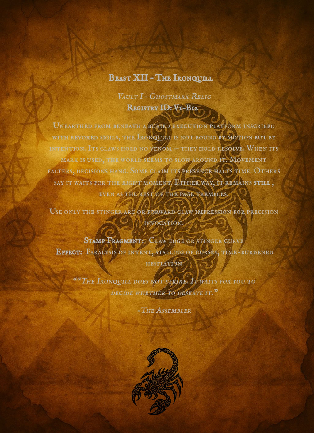 Codex Bestiarum: Vault I – Phantoms of the Seal