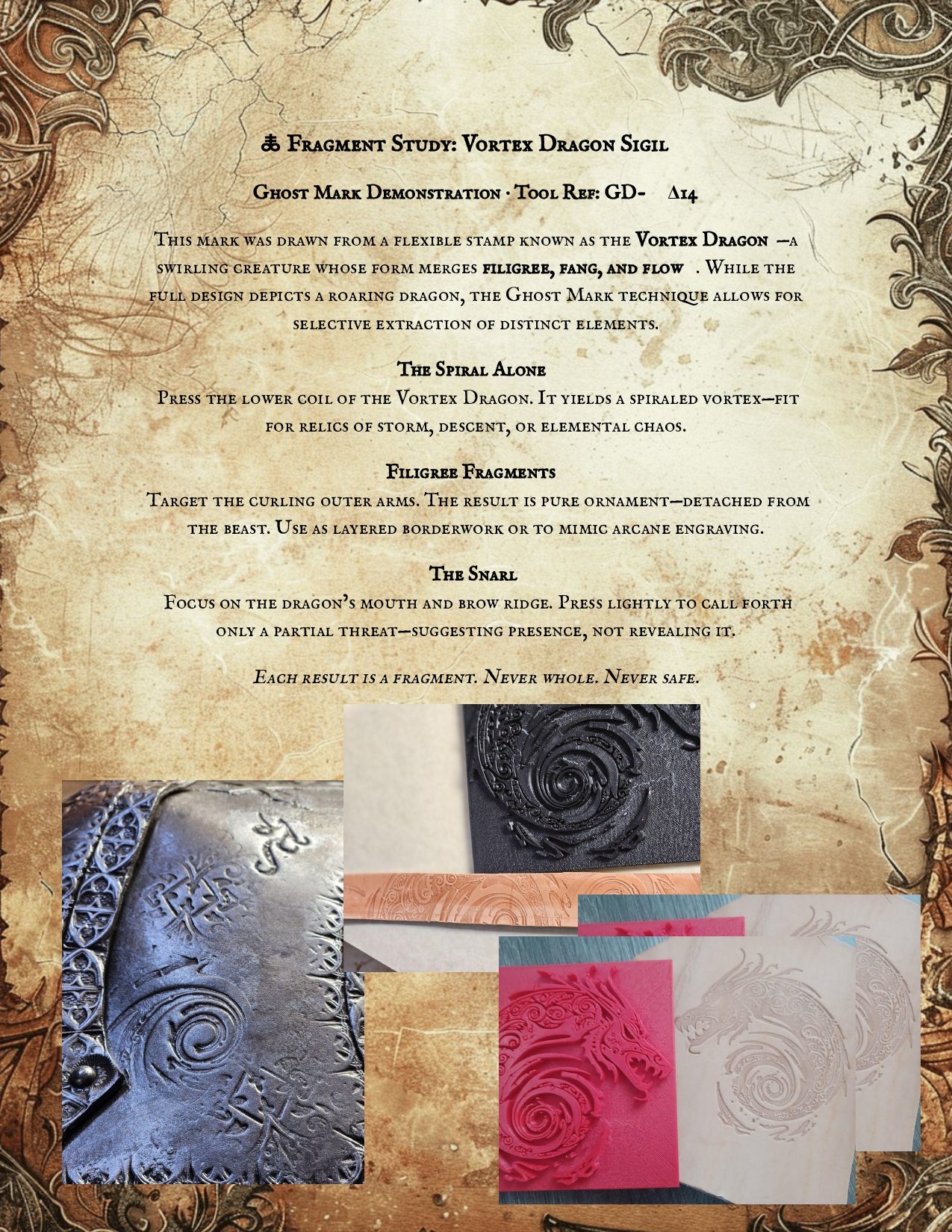 Proprietary Leatherworking Technique – PDF Download with Exclusive Stamp Access
