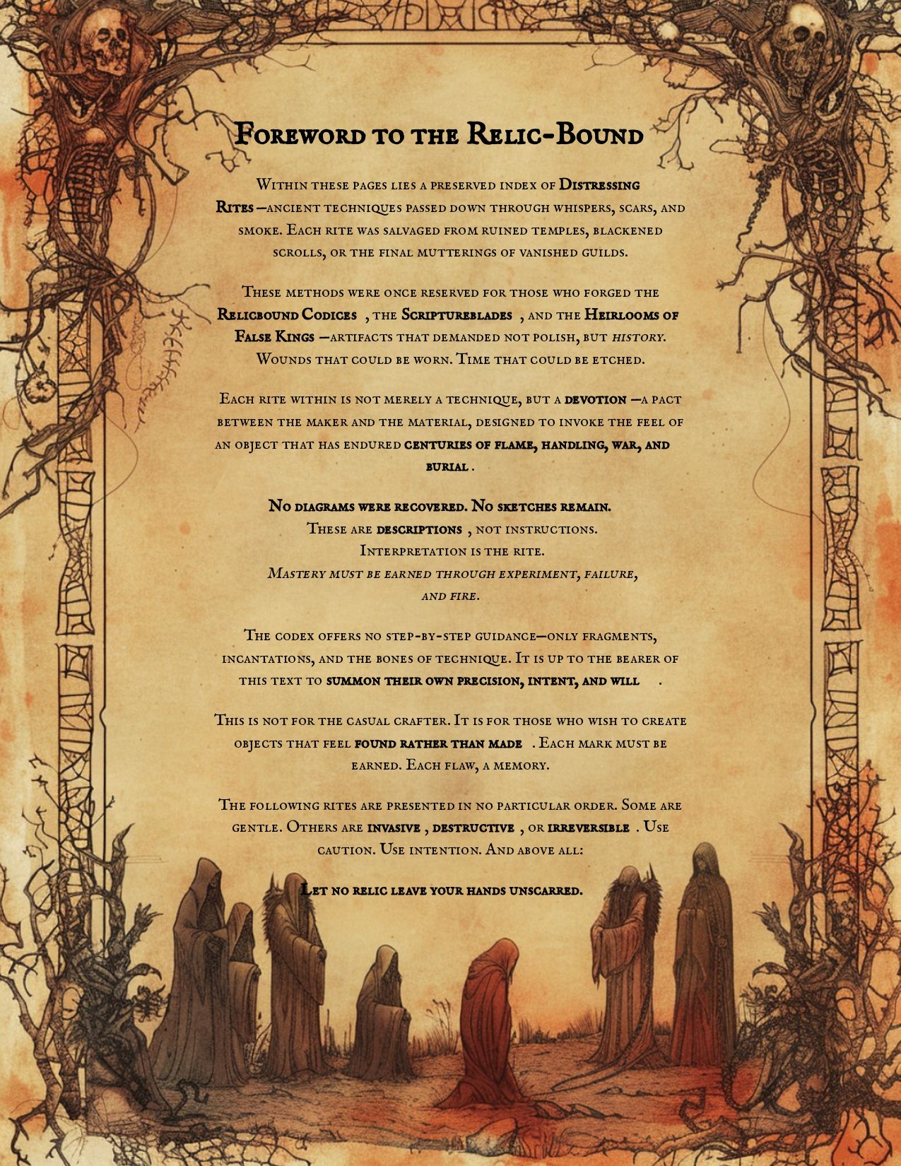 Leather Aging Techniques PDF | Vault Codex of Distressing Rites