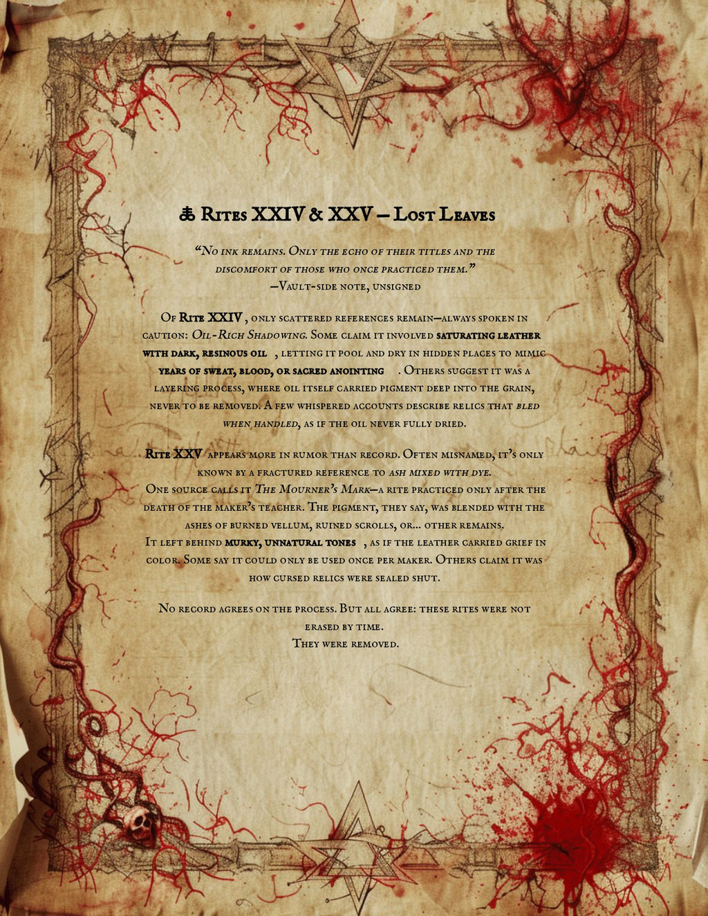 Leather Aging Techniques PDF | Vault Codex of Distressing Rites