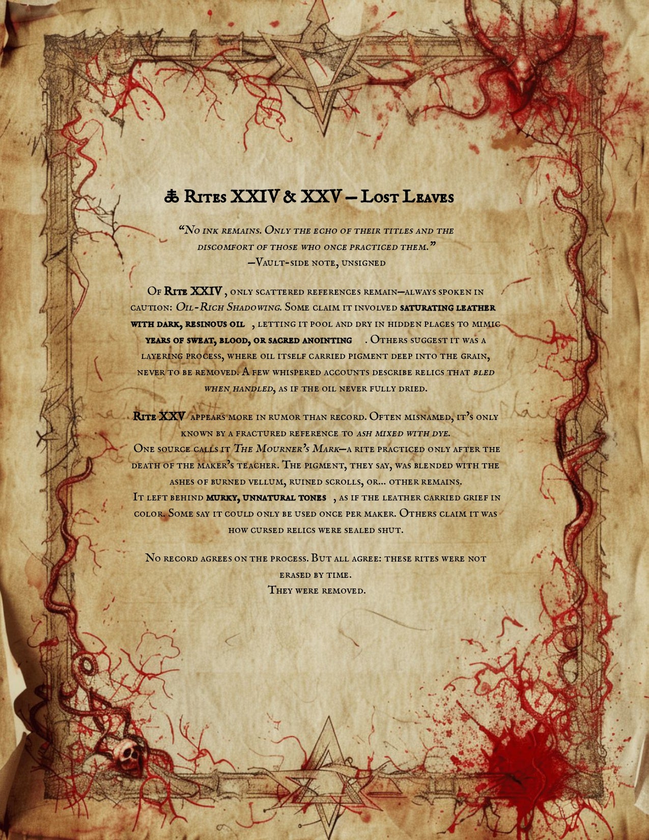 Leather Aging Techniques PDF | Vault Codex of Distressing Rites
