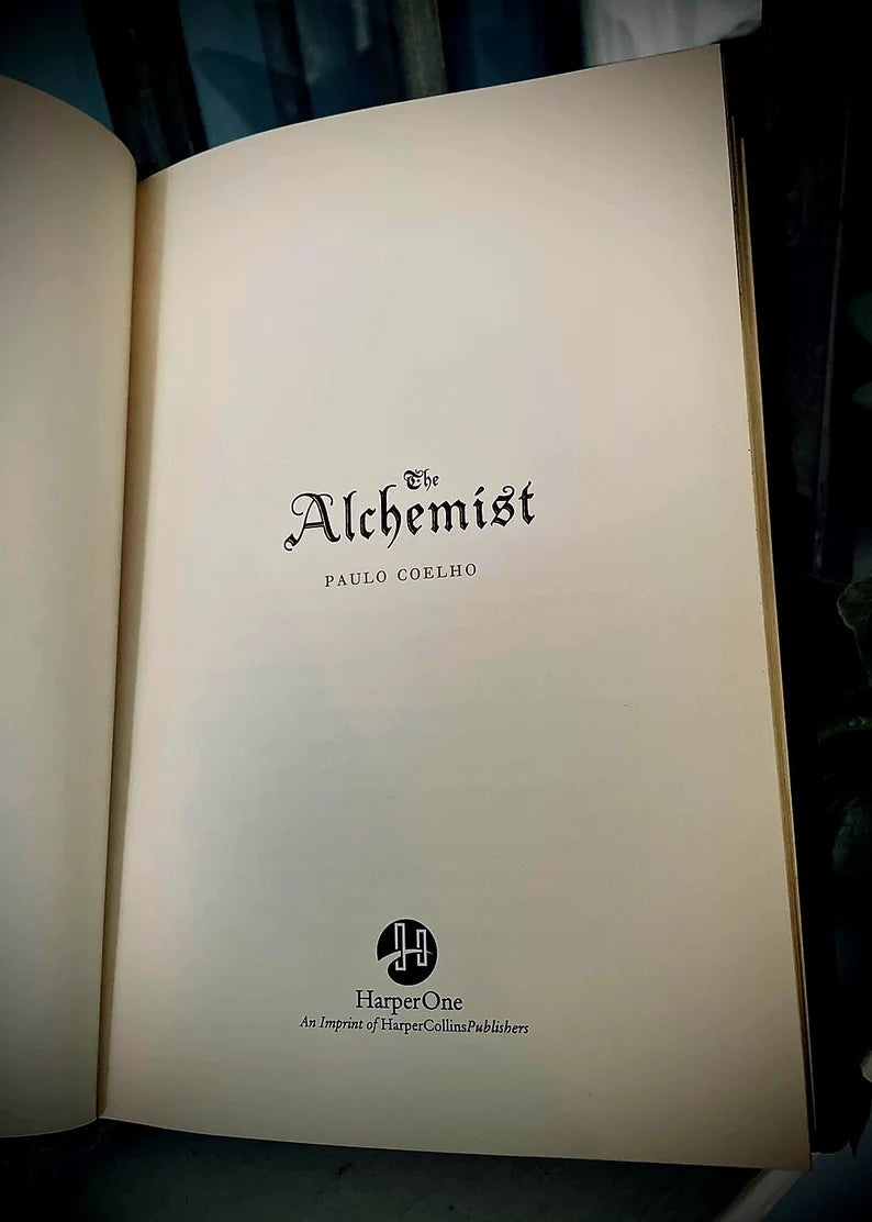 The Alchemist by Paulo Coelho: A Hand Tooled Leather Bound Collector's Edition Fine Binding