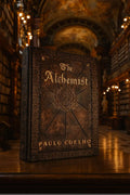 The Alchemist by Paulo Coelho: A Hand Tooled Leather Bound Collector's Edition Fine Binding