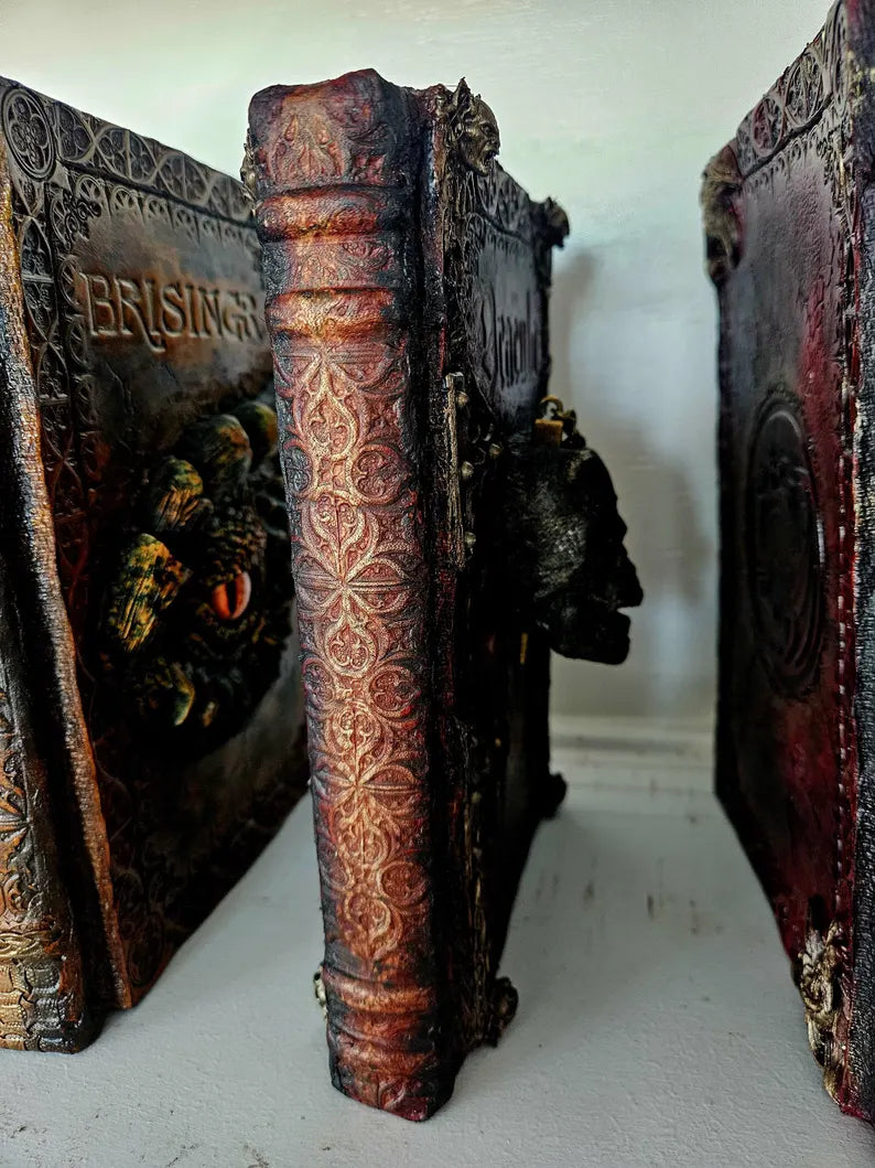 Dracula by Bram Stoker: A Hand Bound Leather Tooled Fine Binding Horror Edition