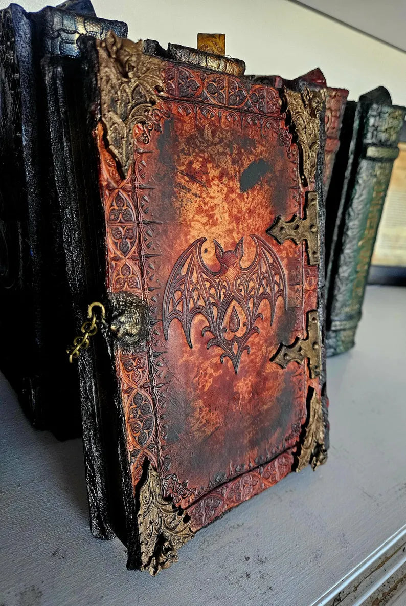 Dracula by Bram Stoker: A Hand Bound Leather Tooled Fine Binding Horror Edition