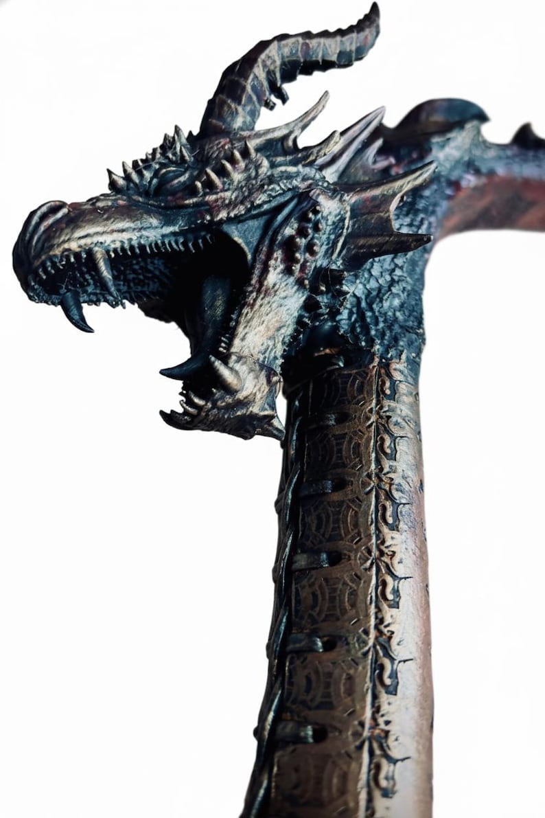 Custom Dragon Recurve Bow - Functional Archery Masterpiece - Medieval Heirloom Bow - Personalized Draw Weight and Design