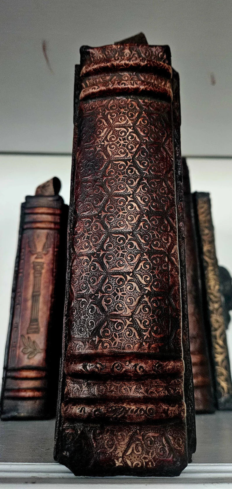 The Once and Future King by T.H. White: A Hand tooled Fine Leather Binding