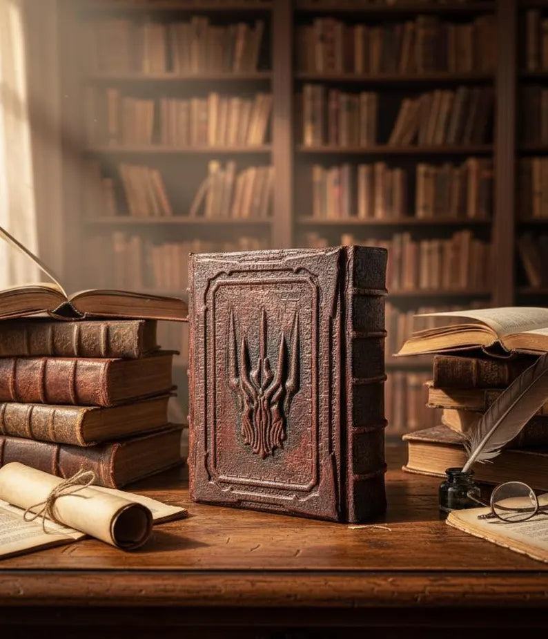 Lord of the Rings: The Dark Lord Edition | Hand-Bound Leather Illustrated Deluxe Relic