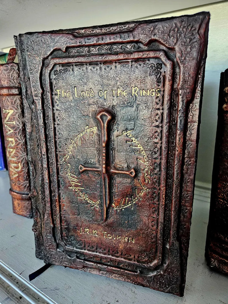 Lord of the Rings: The King’s Edition | Hand-Bound Leather Illustrated Deluxe Artifact