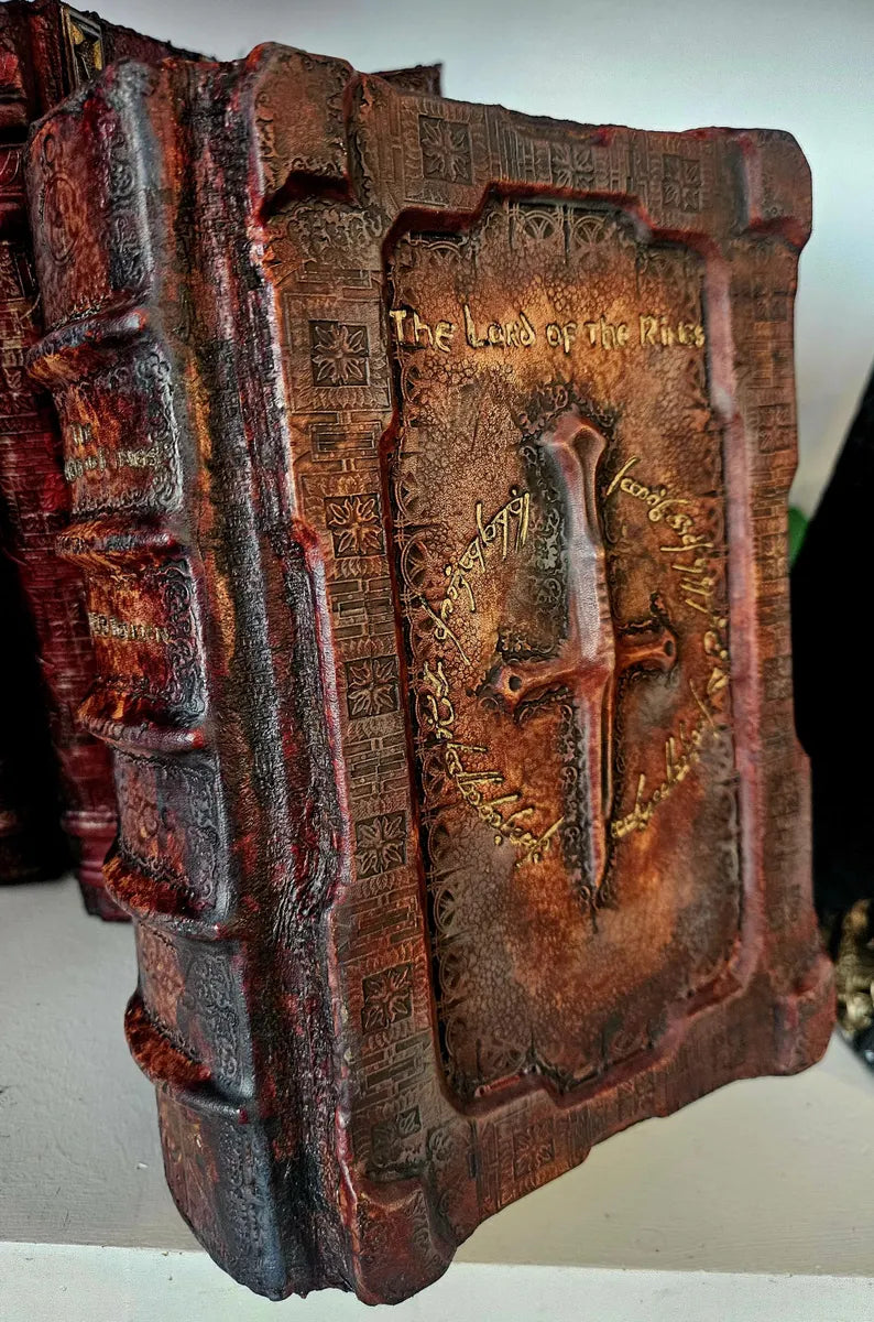 Lord of the Rings: The Dark Lord Edition | Hand-Bound Leather Illustrated Deluxe Relic