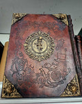 Alice in Wonderland – Rebound Heirloom Edition – Custom Embossed Leather Book – Victorian Wonderland Gift – Luxury Bibliophile Edition