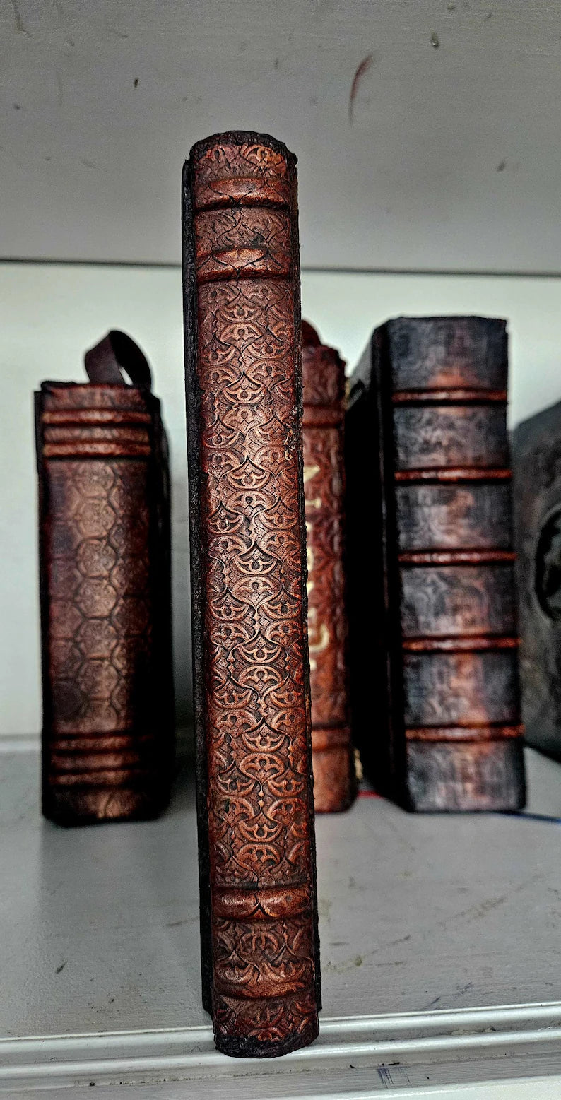 The Secret Garden Book – Hand Tooled Leather Bound Classic, Luxury Edition Novel, Heirloom Gift, Custom Leather Book