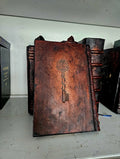 The Secret Garden Book – Hand Tooled Leather Bound Classic, Luxury Edition Novel, Heirloom Gift, Custom Leather Book