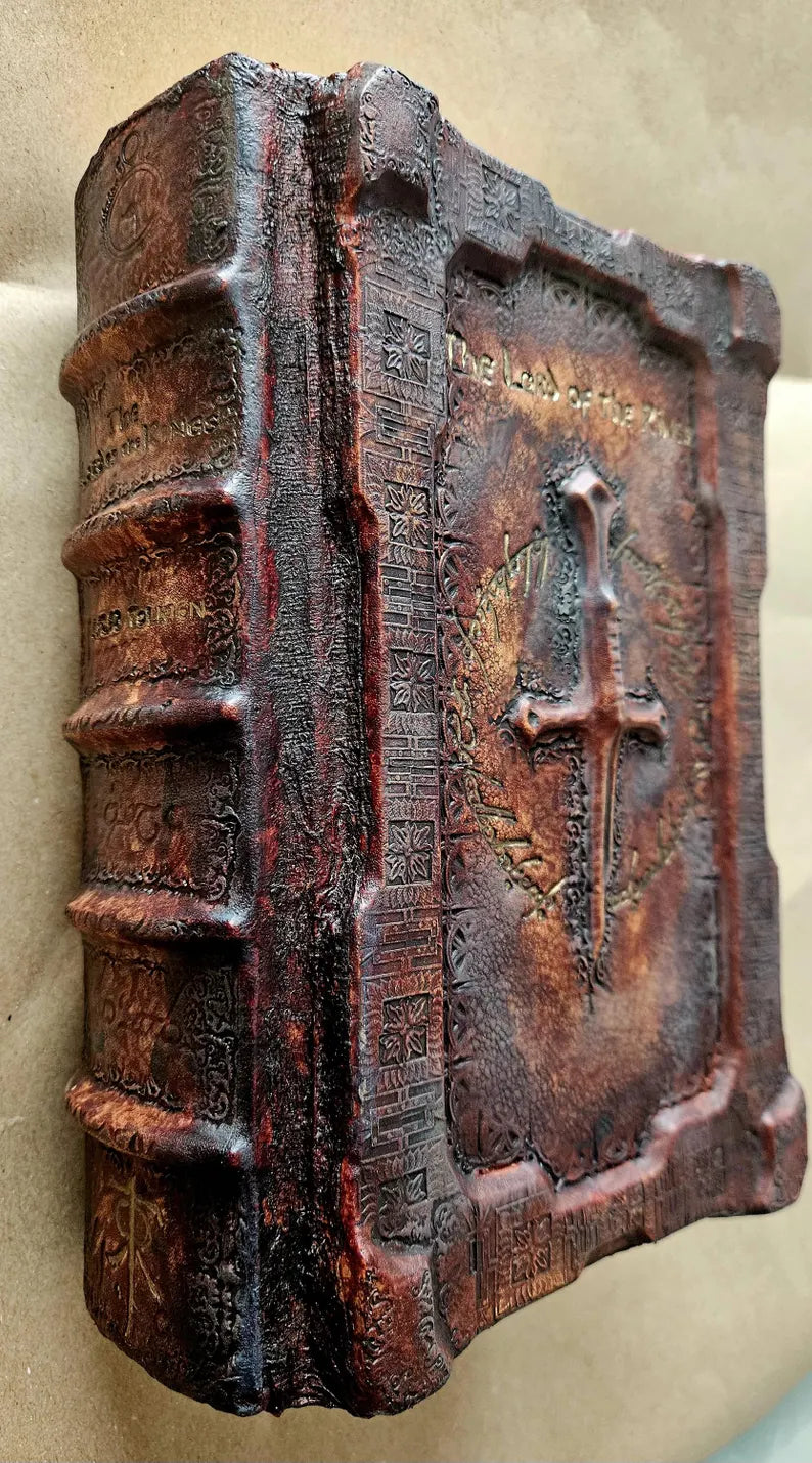 Lord of the Rings: The King’s Edition | Hand-Bound Leather Illustrated Deluxe Artifact