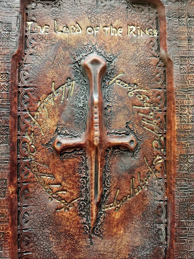 Lord of the Rings: The Dark Lord Edition | Hand-Bound Leather Illustrated Deluxe Relic