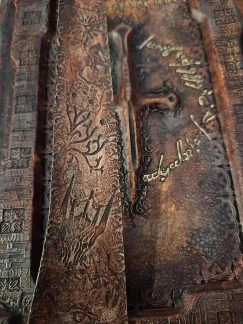 Lord of the Rings: The King’s Edition | Hand-Bound Leather Illustrated Deluxe Artifact