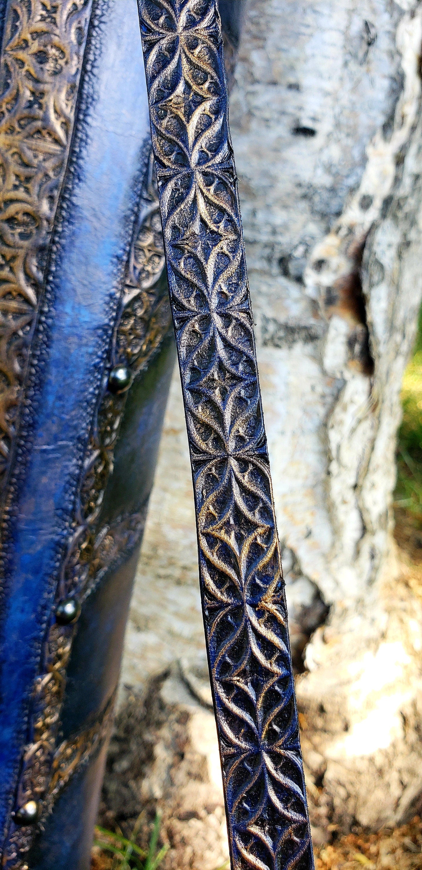 Handcrafted Leather Arrow Quiver – Indigo Angelic Archery, LARP, Cosplay