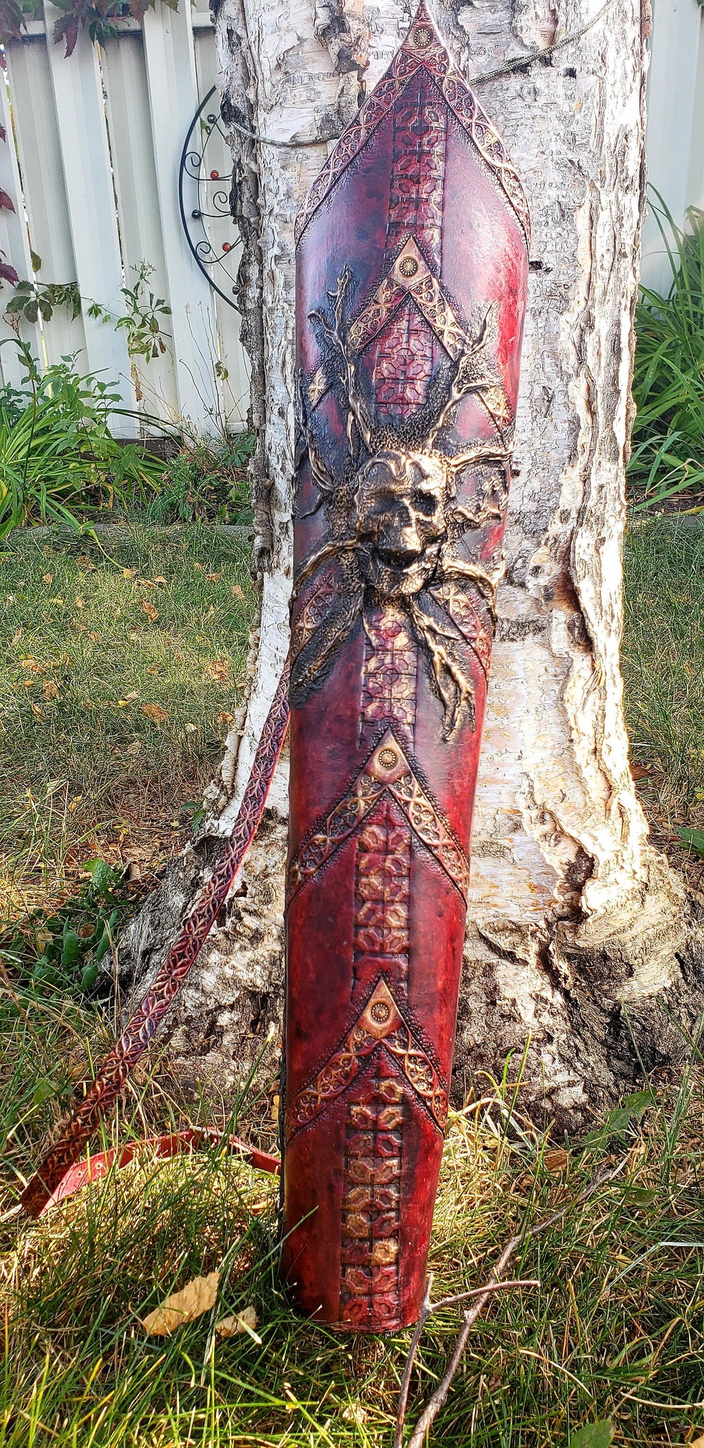 Hope’s End – Leather Quiver | Handcrafted Archery Quiver for Real Use, LARP, Cosplay & Display