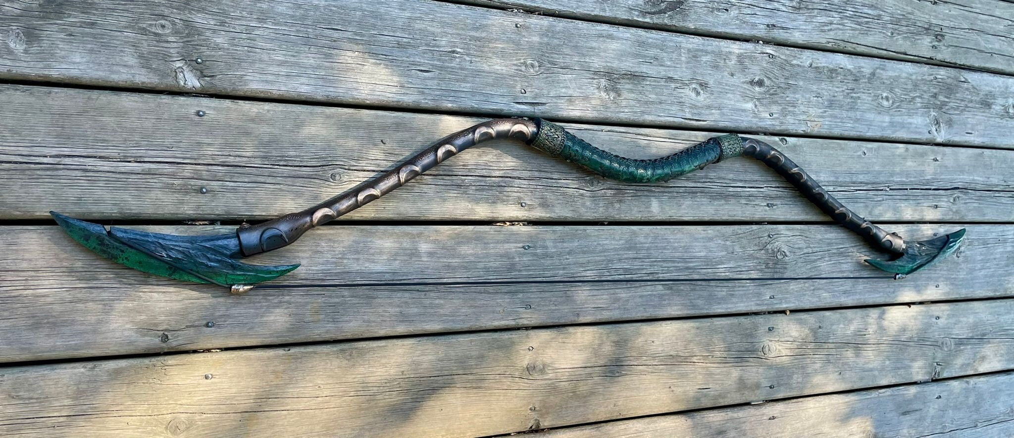 The Embercoil - Epic Forged Recurve Bow