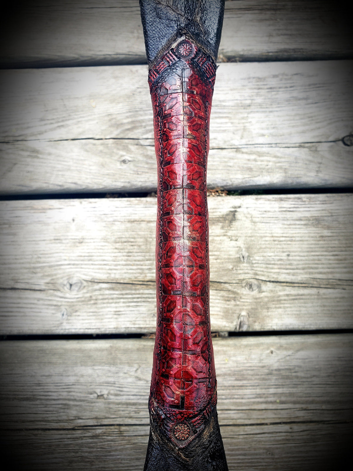 Ouroboros Recurve Bow – Functional Fantasy Bow | Dragon-Wrapped Weapon | 20–30 lb Draw | Handcrafted Archery