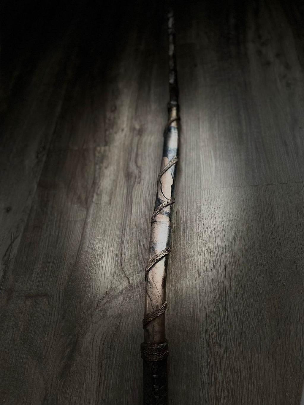 Handcrafted Hunting Recurve Bow – Leather Spiral Wrap, Custom Archery