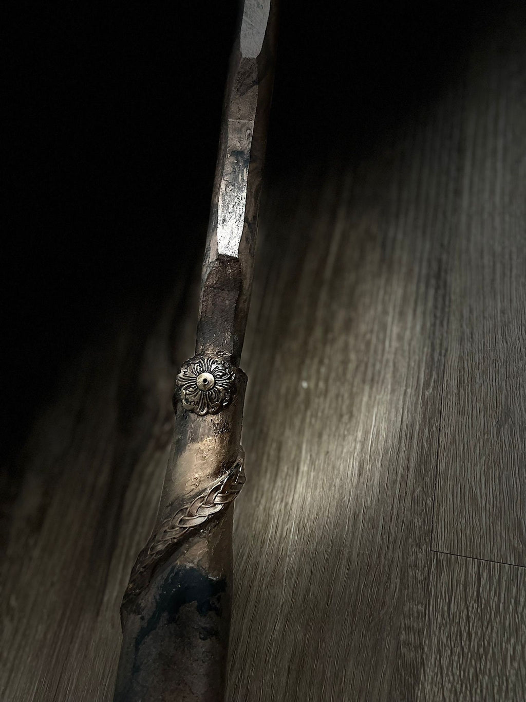 Handcrafted Hunting Recurve Bow – Leather Spiral Wrap, Custom Archery