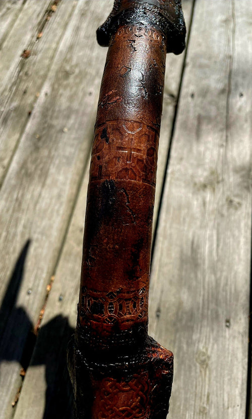 Ancient Bone Bow – Functional Fantasy Recurve Bow | Customizable Grip Sigils | Display-Ready Collector’s Weapon