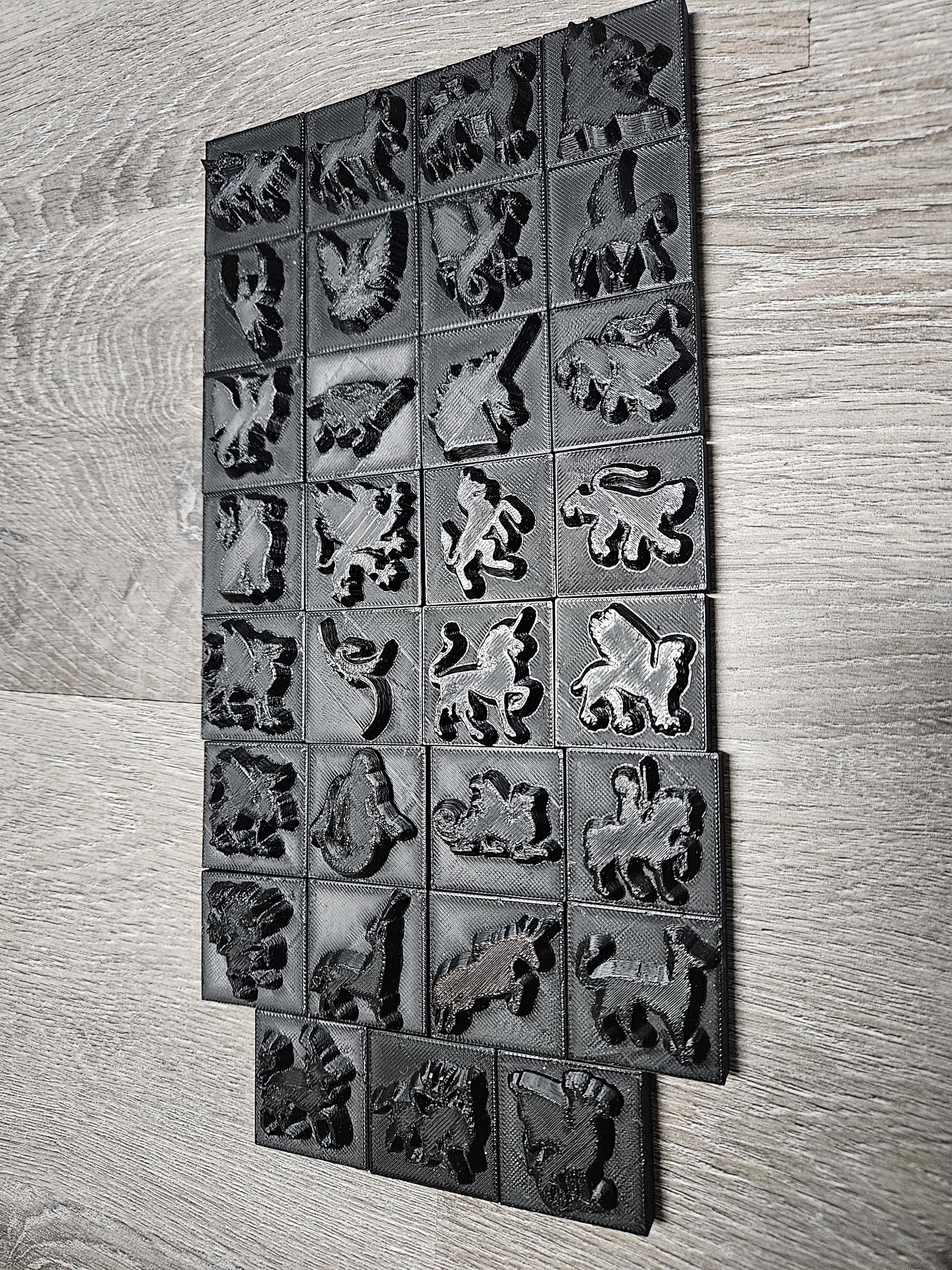 Leather Stamps 32 Heraldic Animals– Mythic Crest Collection for Leather, Clay & Crafting