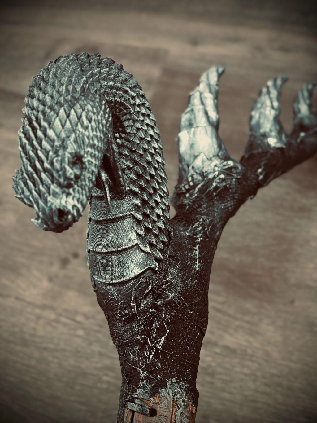 The Serpent’s Coil | Handcrafted Snake Bow