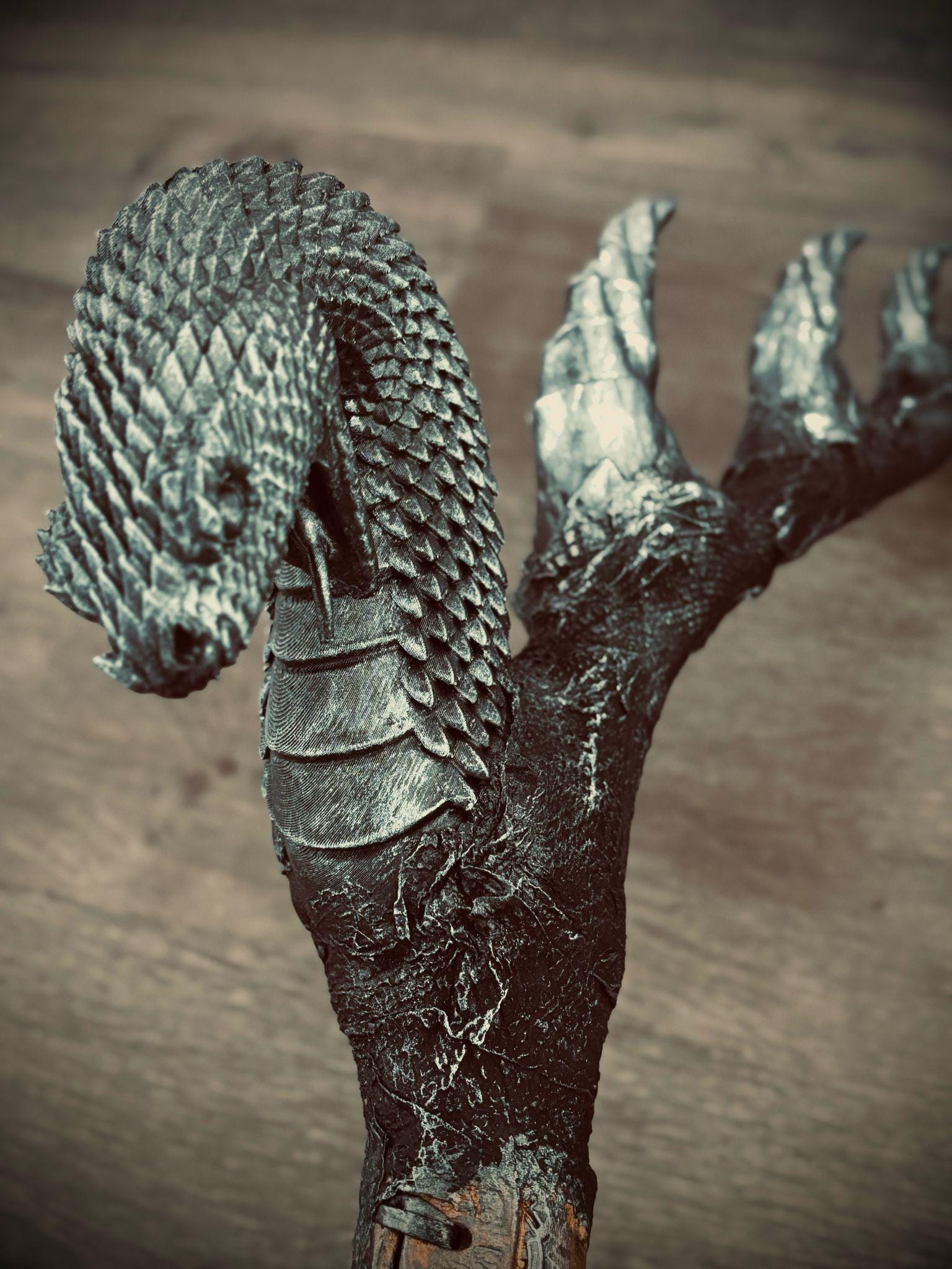 The Serpent’s Coil | Handcrafted Snake Bow