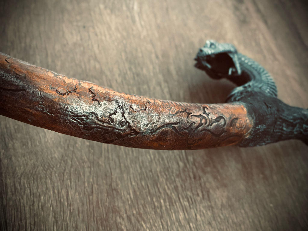 The Serpent’s Coil | Handcrafted Snake Bow