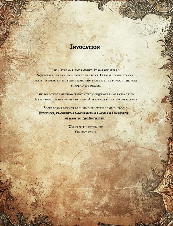 Proprietary Leatherworking Technique – PDF Download with Exclusive Stamp Access