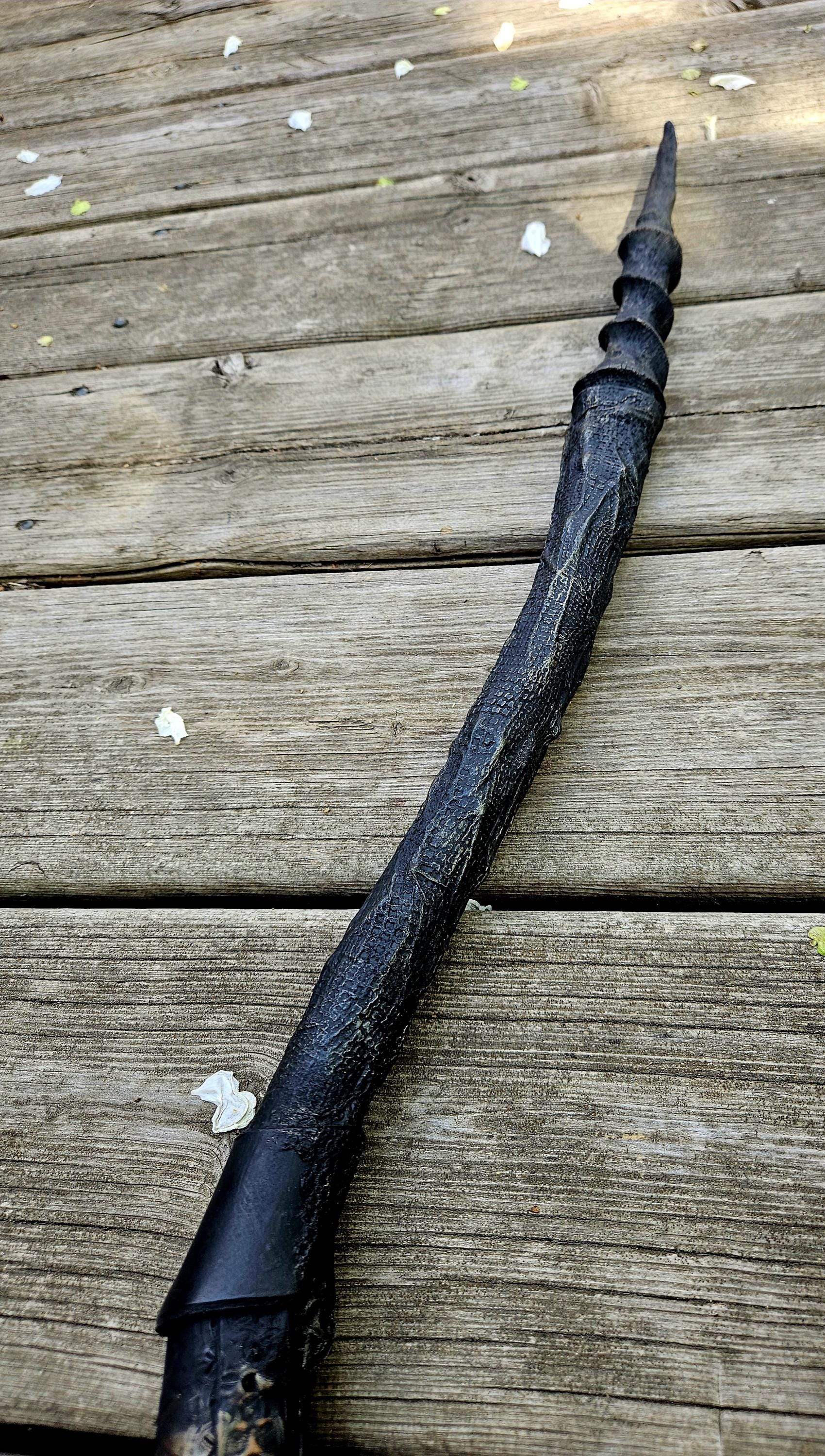 Samurai Yumi Bow – Oni Mask, Custom Recurve Archery, LARP Cosplay