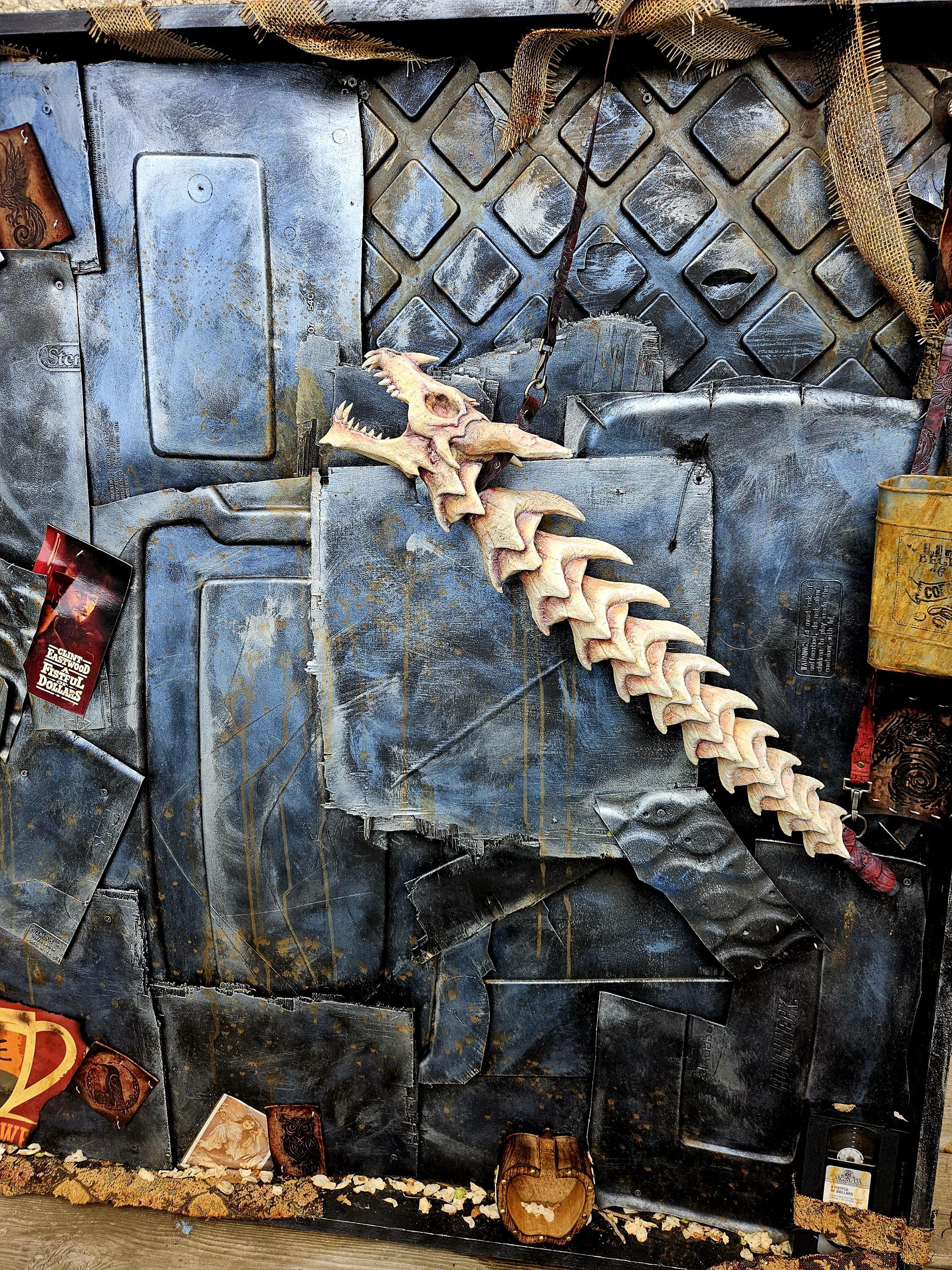 Bloodfire – 145 FPS Dragon Spine Nerf Blowgun | Functional Fantasy Weapon for Cosplay, LARP, and Wasteland Builds