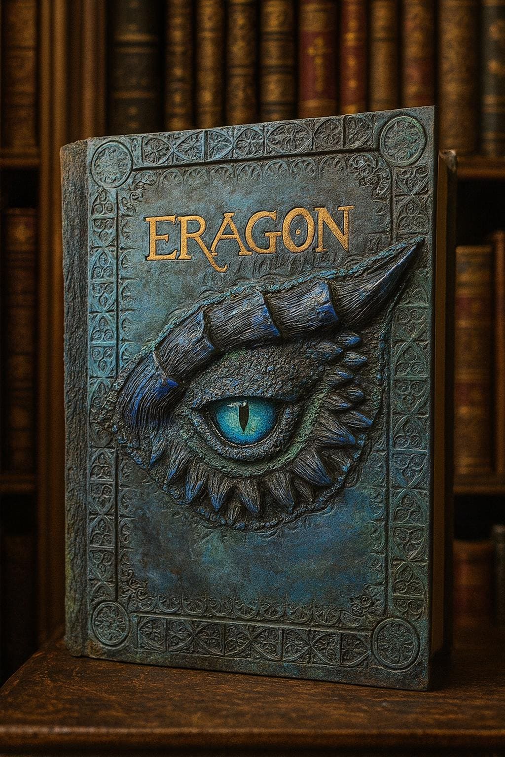 Eragon Book – Handcrafted Leatherbound Dragon Eye Edition | Fantasy Relic Grimoire | Artificer Collector’s Tome