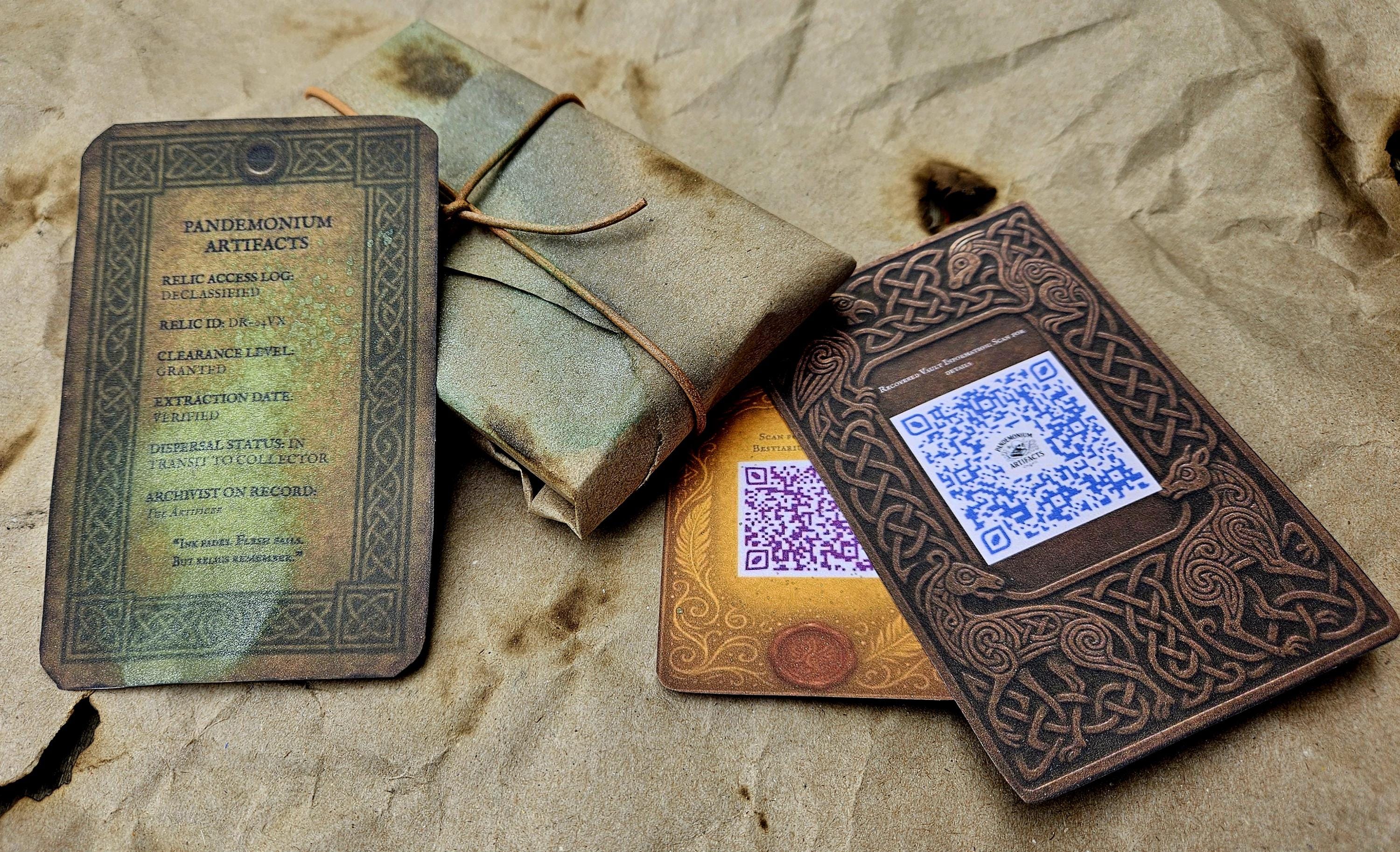 Celtic Raven Leather Stamp – Viking Knotwork Tool for Clay, Resin, Wax